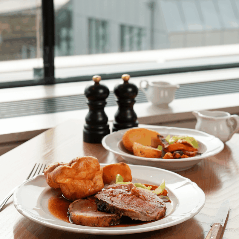 Sample Sunday Roast Menu
